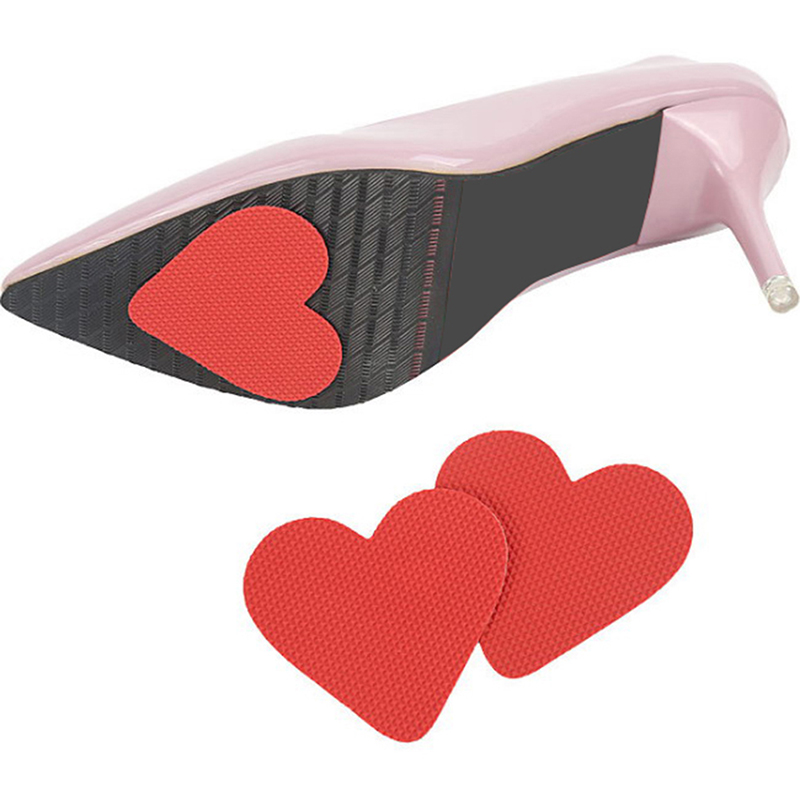 6 paar) Zelfklevende anti-slip stickon schoen grip pads