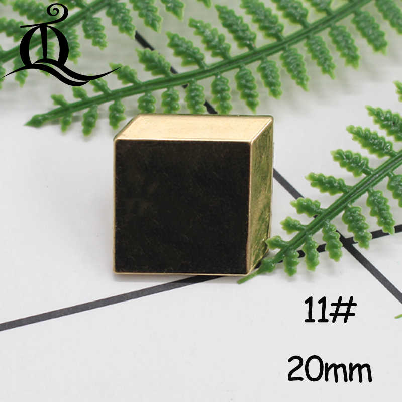 10Pcs 16-25mmgold Zilver Mix Metalen Knoppen Sluiting Fabriek Modellen Hete Modellen Metalen Knoppen 15Mm Naaien Leveringen: No11 20mm
