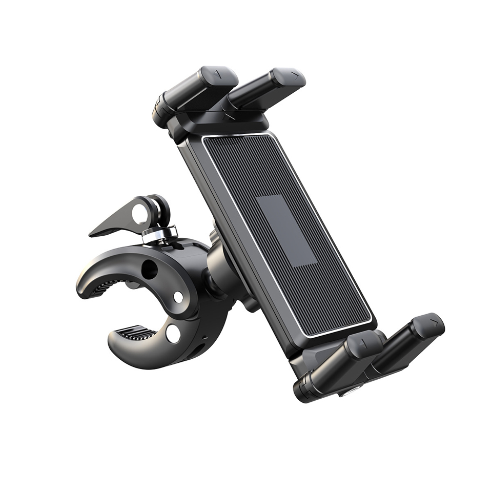 OUTMIX Verstelbare Tablet Telefoon Standhouder voor Loopband/Spinfiets/Kinderwagen/Rolstoel/Golfkar/Muziekstandaard/Staande fiets: Default Title