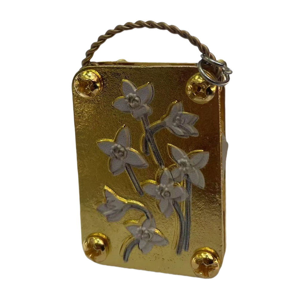 Micro Flower Press Miniature Flower Press Kit Plants Art Crafts Metal Flower Pressing DIY Pressed Flower Plant Preservation Kit: Light Grey