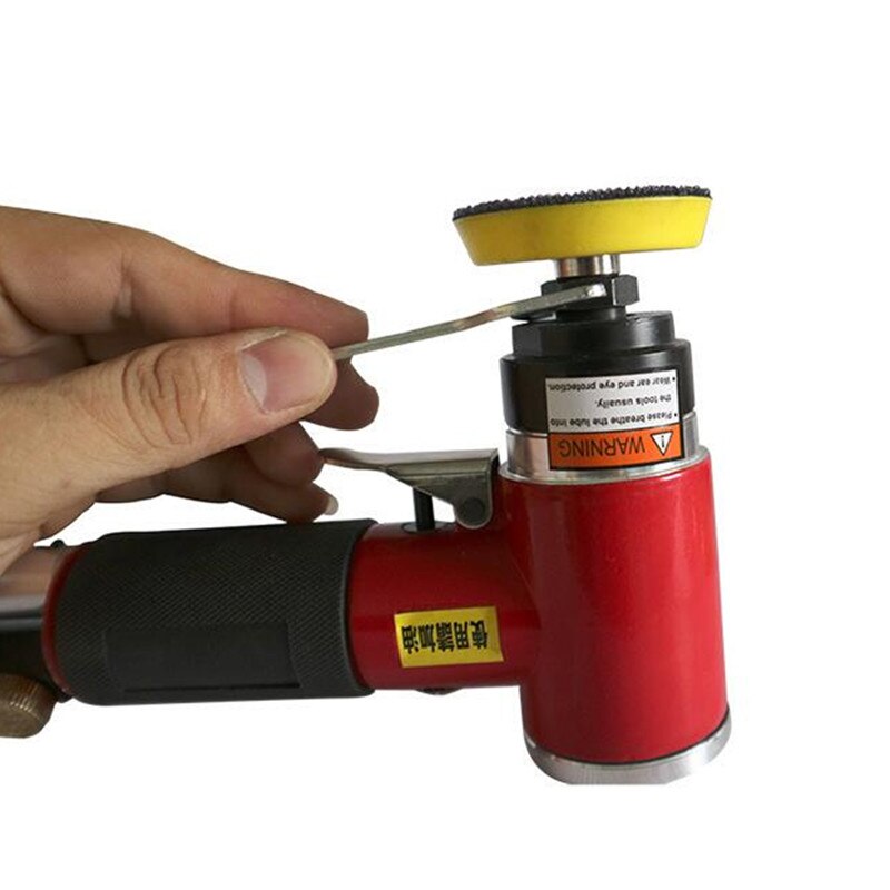 Lijadora de ángulo de aire excéntrica para coche, pulidora neumática, pulidora con almohadilla de lijado de 2 pulgadas y 3 pulgadas: US gas nozzle