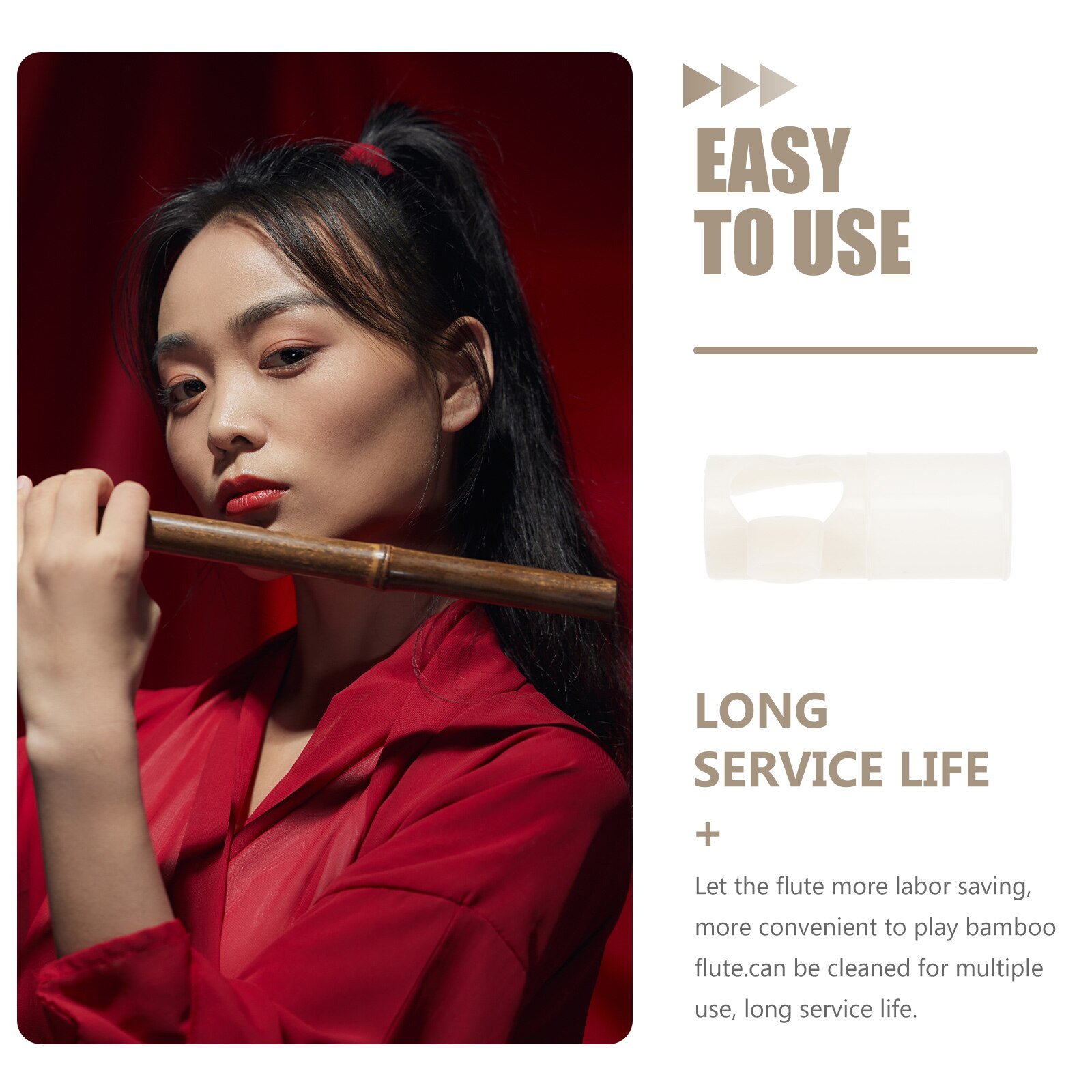 Profesjonalny gracz flet usta mały flet ustnik początkujący flet dostaw