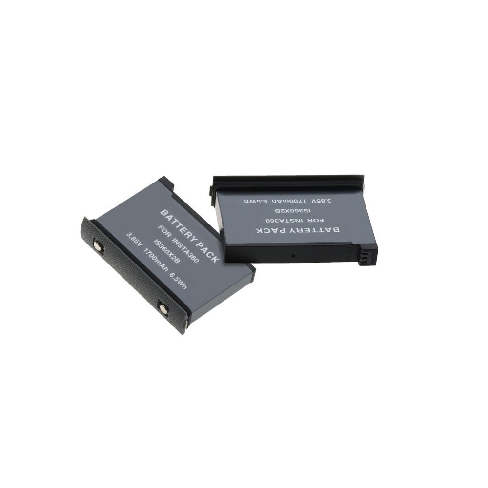 neue 1700mAh Insta360 EINE X2 batterie und Mikro USB batterie ladegerät für Insta 360 eins X 2 Aktion kamera Zubehör: 2 batterie