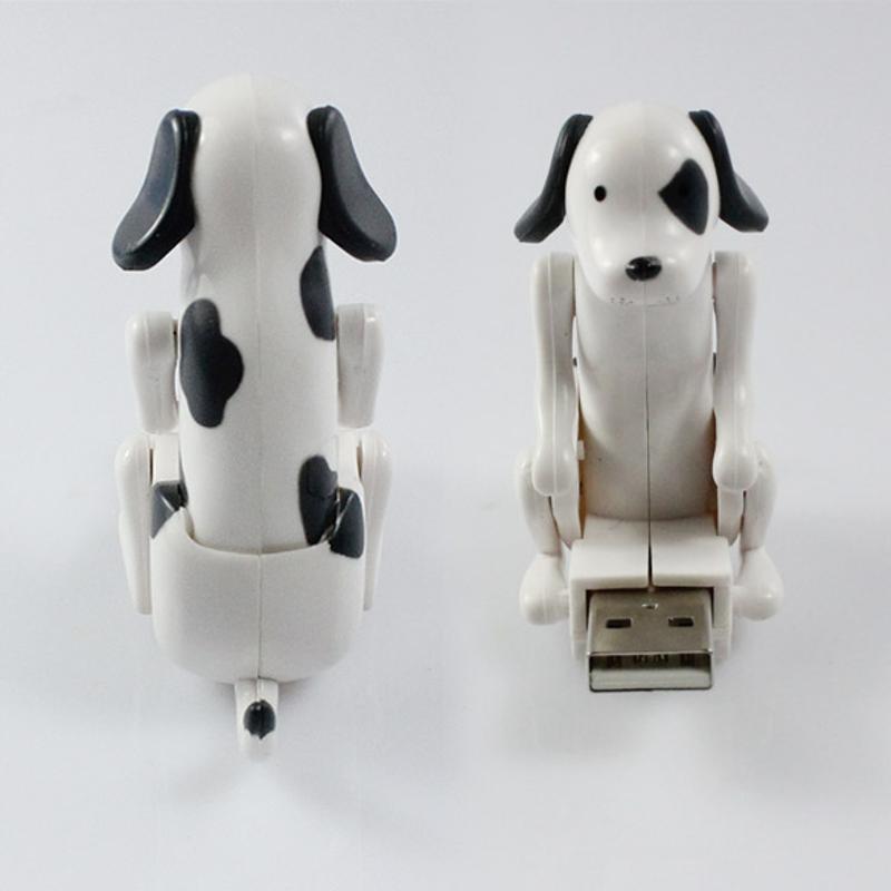Portable Mini Cute USB 2.0 Funny Humping Spot Dog Toy for Relieve Pressure