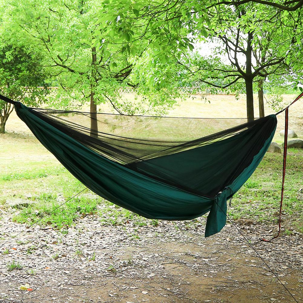 Outdoor Camping Hammock Mosquito Net Beach Tarp Tent Sun Shade Garden Patio Hammock Canopy Bug Net &amp;amp; Rain Fly Tarp Sun Shelter