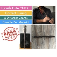 Turkse Houtblazers Professionel Pvc Fluit Ney Juiste Tuning Zes Verschillende Stemmingen Duurzaam Pvc Materiaal