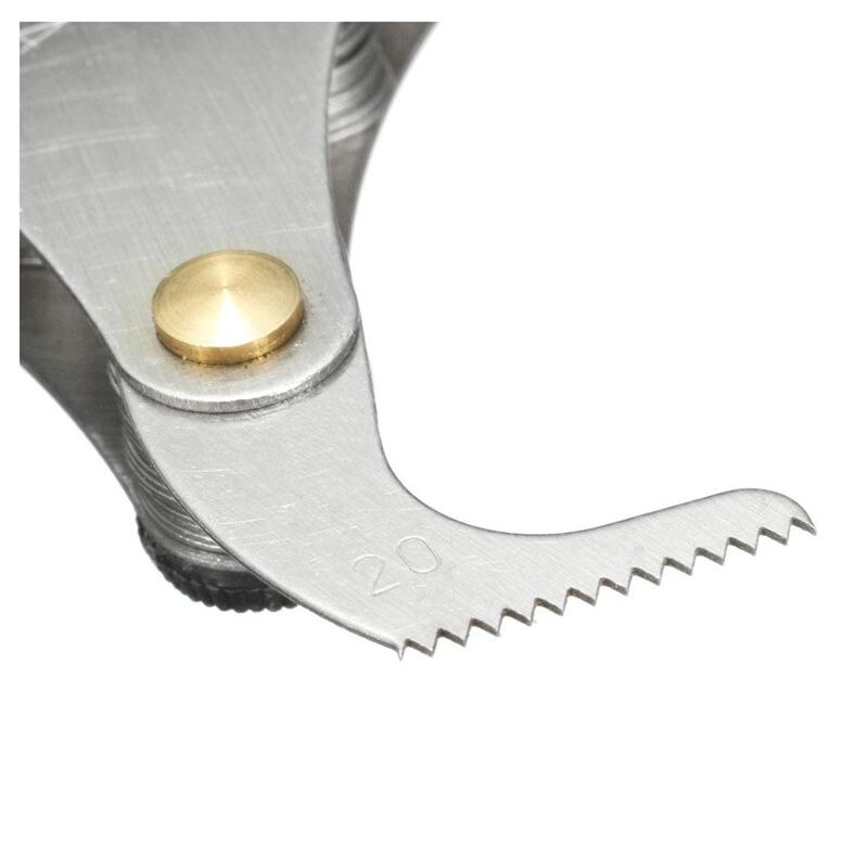 51xBlades Metric 60 degree Thread Gauge Gage Screw Pitch UNC 4-84 Measuring Tool