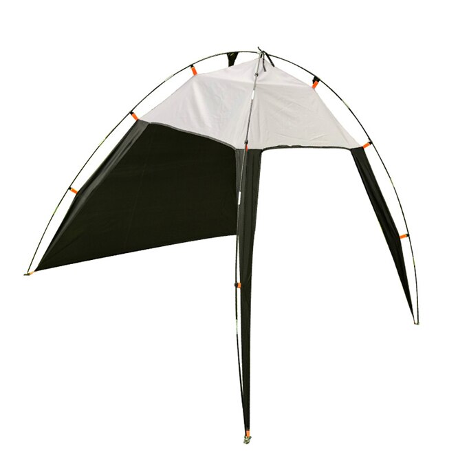 Portable 5-8 person Outdoor Beach Tent Camping Fishing Tent Portable Waterproof Tent Shelter Shade tent Picnic outdoor product: gray black