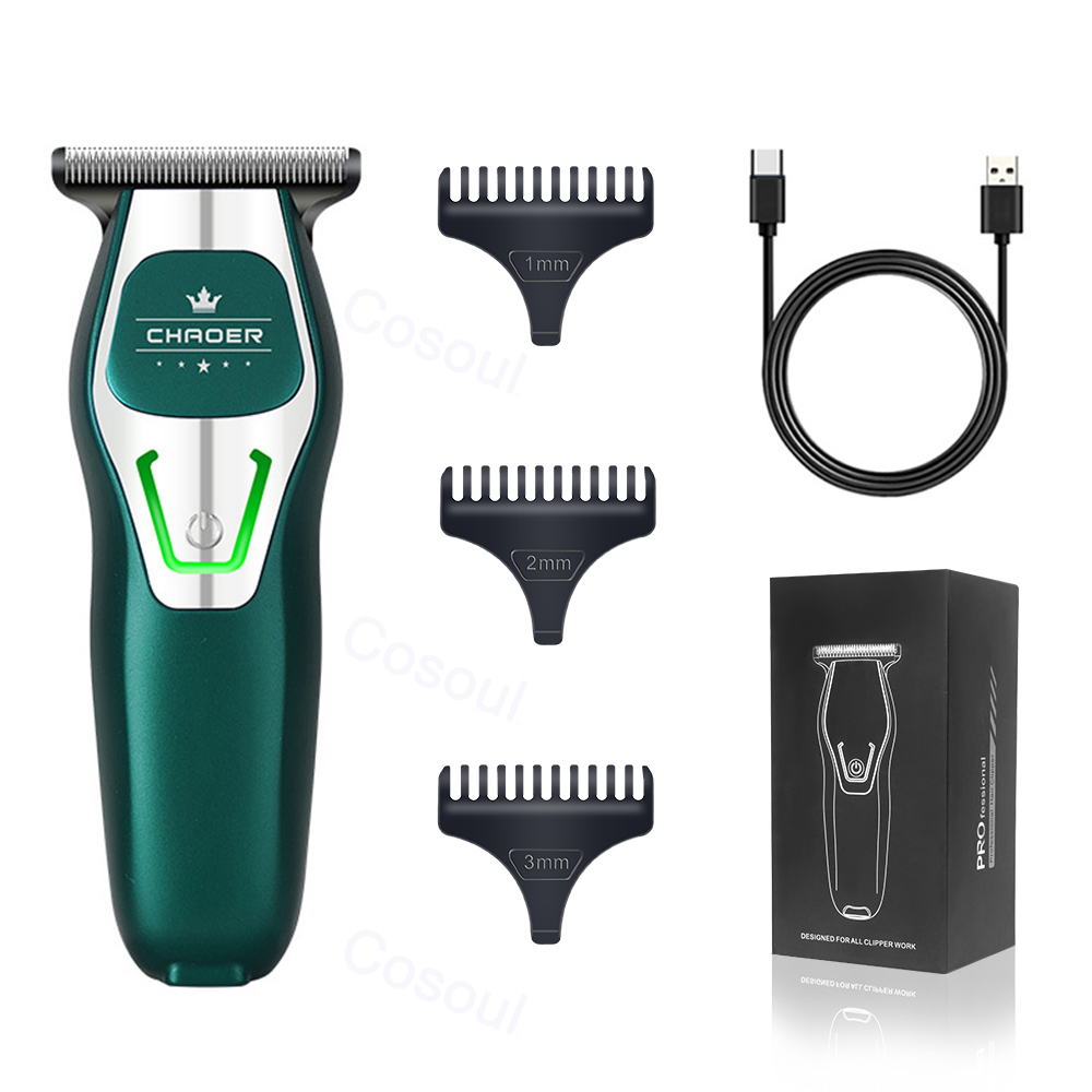 Cortadora de pelo portátil para hombres, Mini máquina de corte de pelo, recortadora de barba, juego de aseo