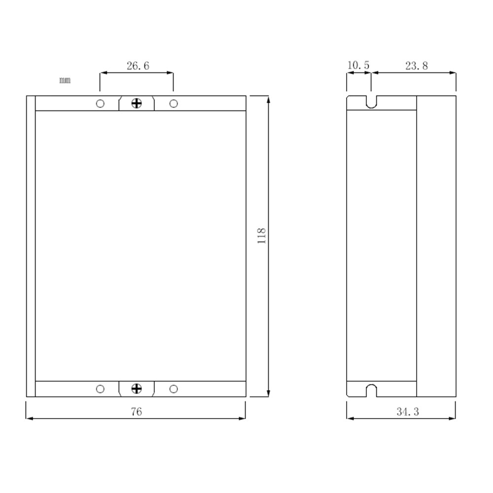 1PC 6.5A DM865 32 bit DSP digital driver 86 stepper motor driver two-phase stepper motor 20-80VDC