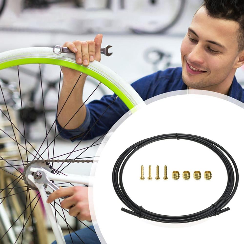 Plastic/Hars Remslang Voor Fiets Hydraulische Schijfrem Mountainbike Olie Remleiding Pijp Olie Naald Set