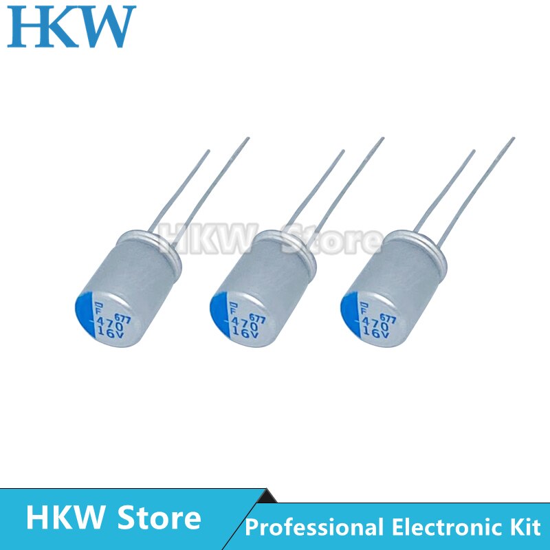 25 Condensatori Elettrolitici Assiali Nippon KME16TQ47 &ndash; 47uF 16V 20% 6,3x14,5 Mm, PCB Mount