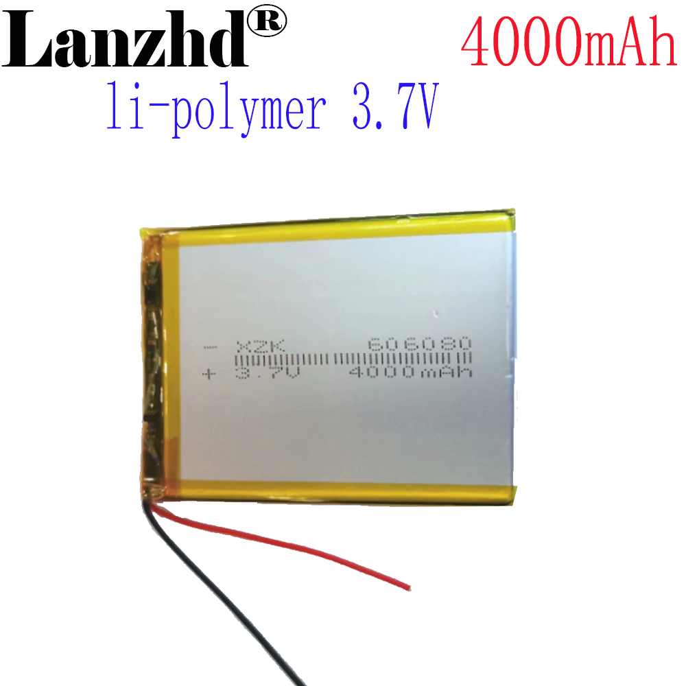 1-12 Stück Li-Ionen-Batterien 3,7 V 4000mAh Lithium-Ionen-Li-Polymer-Batterie für mobile Strom ladung Schatz Tablet PC Bank GPS