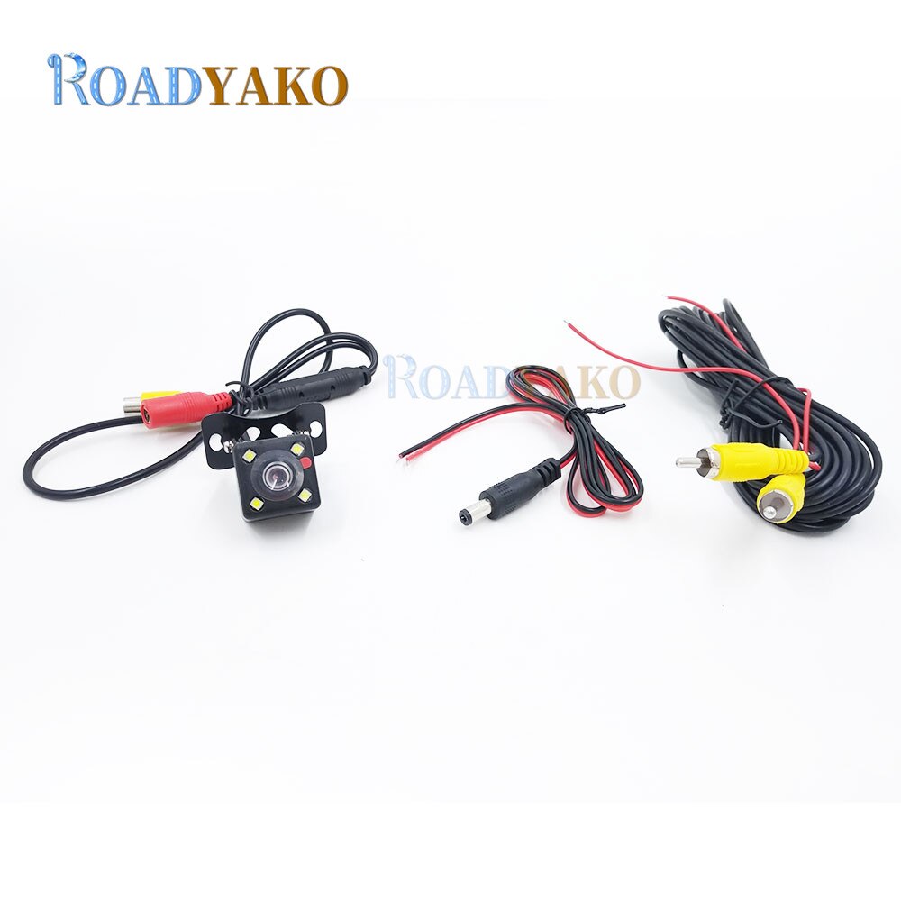 Car Parking Monitor LED light rear view camera mounting Degree HD Video Dynamic Car Path, Dynamic Guide Line