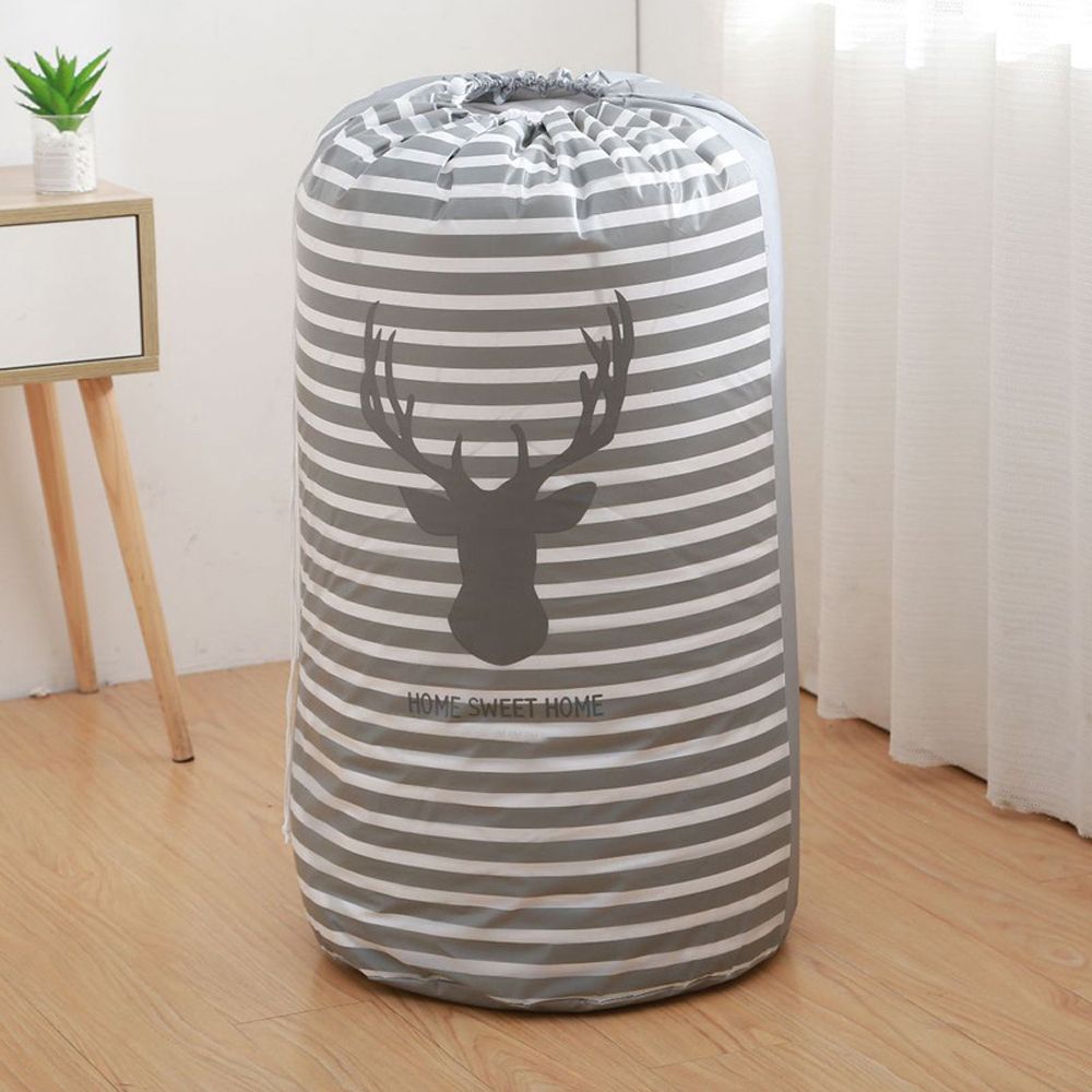 Reusable Foldable Flower Printing Storage Bag Clothes Container Quilt Organizer Bag Storage Pouch Home Closet Organization: A