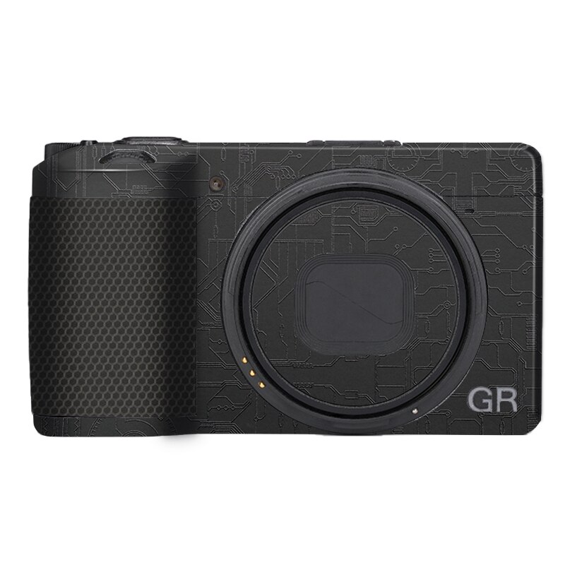 Autocollant en vinyle pour appareil photo GR3, couverture pour RICOH GRIII / Richo GR IIIX, Premium: Fantasy Black