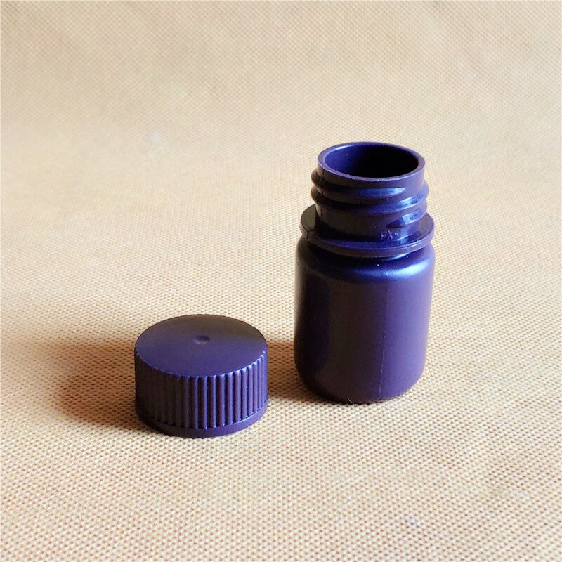 10Pcs 30ml Brown PP Plastic Chemical Reagent Bottle,Chemistry Polypropylene Sample Bottle