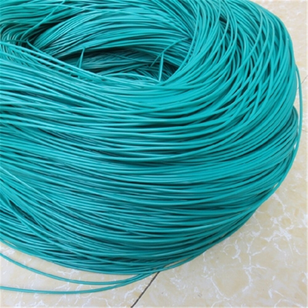 500g 3.8mm Plastic Round Rattan, Polyethylene Woven Synthetic
