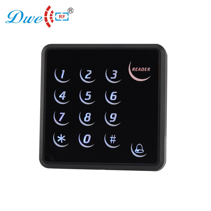 Secure RFID code-driven access system 125KHZ 13,56 MHZ 12V numeric keypad reader for condo control