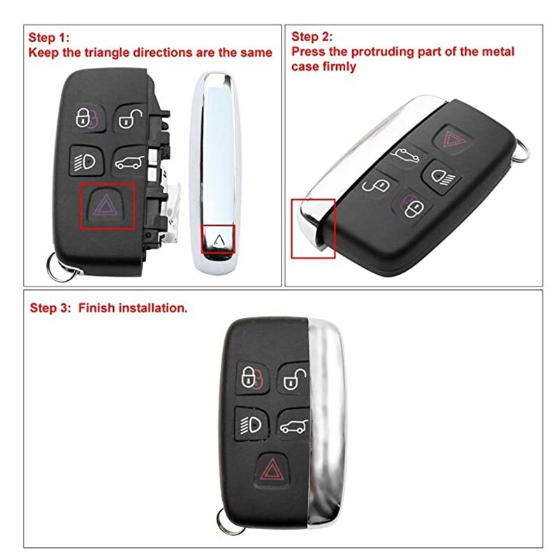 Remote Key Fob 315MHz/433MHz for Land Rover LR2 LR4,Range Rover Evoque Sport KOBJTF10A