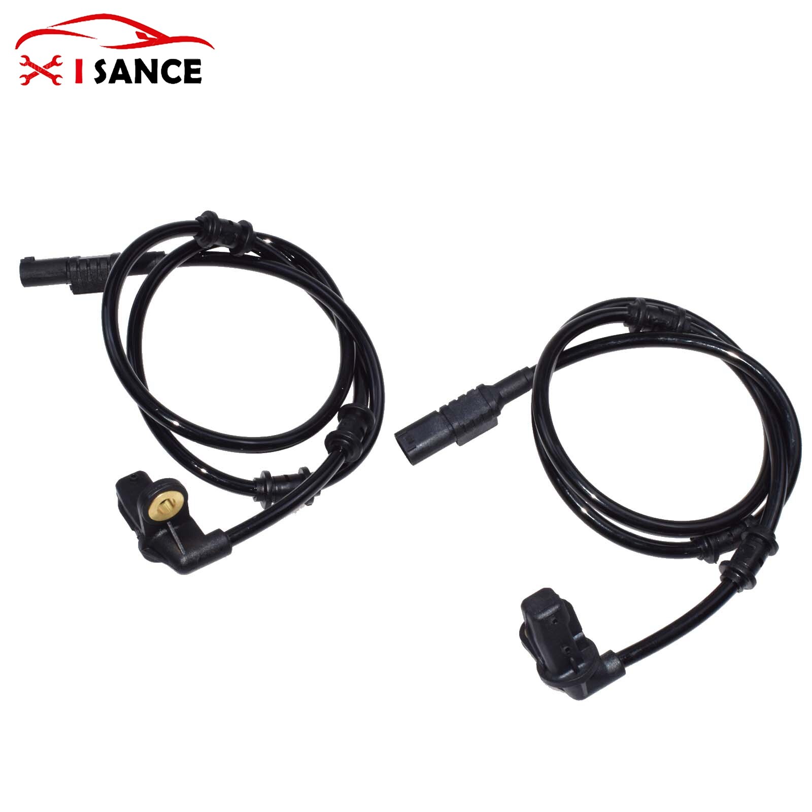 Czujnik prędkości koła ABS z przodu z tyłu lewego prawego dla Mercedes W163 ML320 ML350 ML500 1635421818,1635421918: z przodu para
