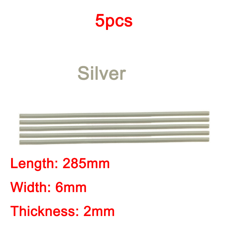 Laptop bottom shell rubber pad for HP 14S-DK 14S-dk0025AU TPN-l135 silver foot pad 285mm: 5pcs