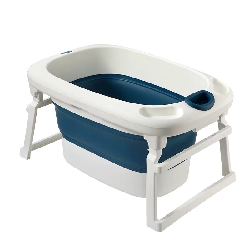 Children Bathing Tub Plastic Foldable Baby Bathtub