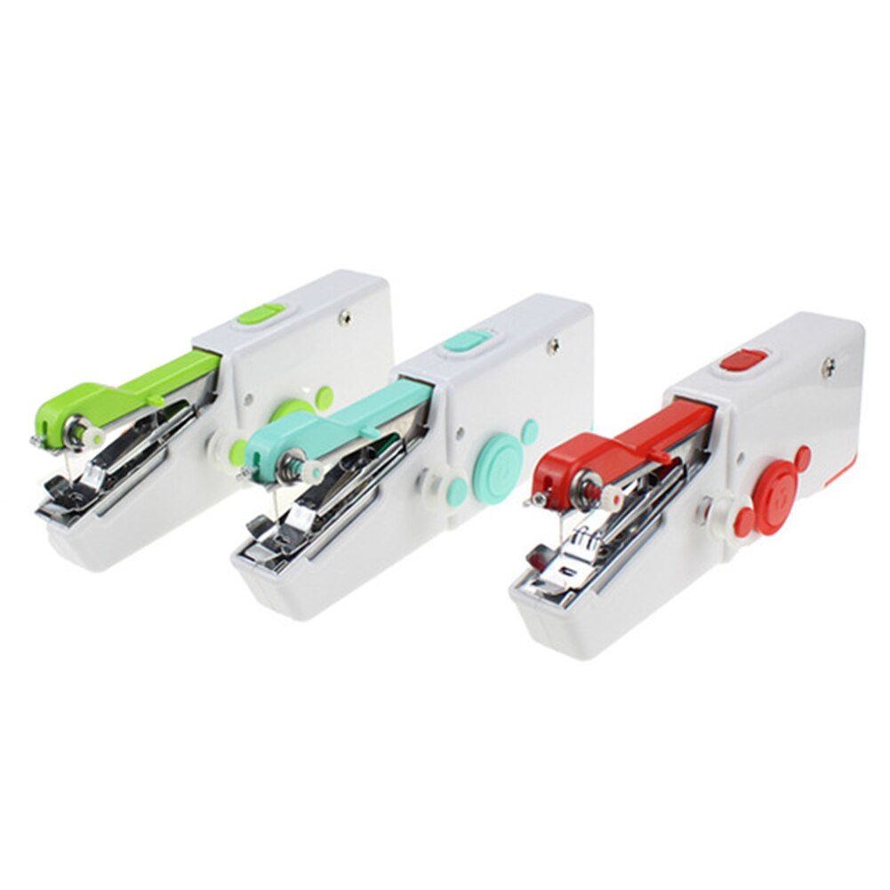 Portable Household Mini Electric Sewing Machine Quick Stitch Sew Needlework Quick Stitch Wrap-Edge Tool