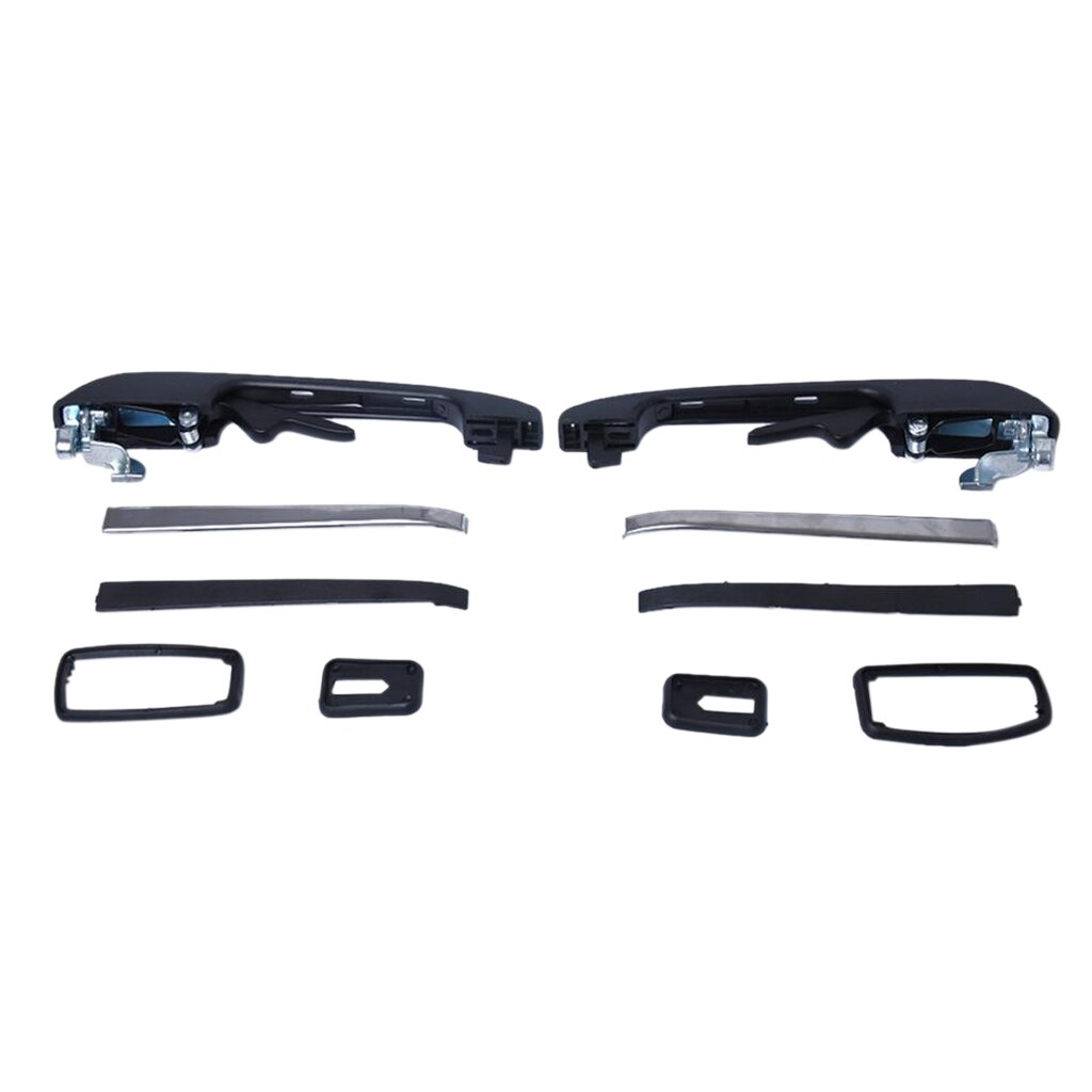 Voor Kia Voor Picanto 2011 2012 2013 2014 2015 2016 Chrome Voordeur Of Achterdeur Buitenste Handvat Links Rechter Binnendeurhandgreep (Kleur : Rear 1 pair