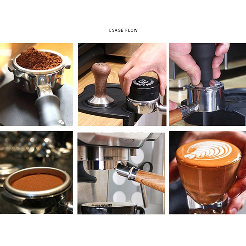 51mm kaffebundede portafilter til delonghi  ec680/ec685 filterudskiftning filterkurv kaffe tilbehør