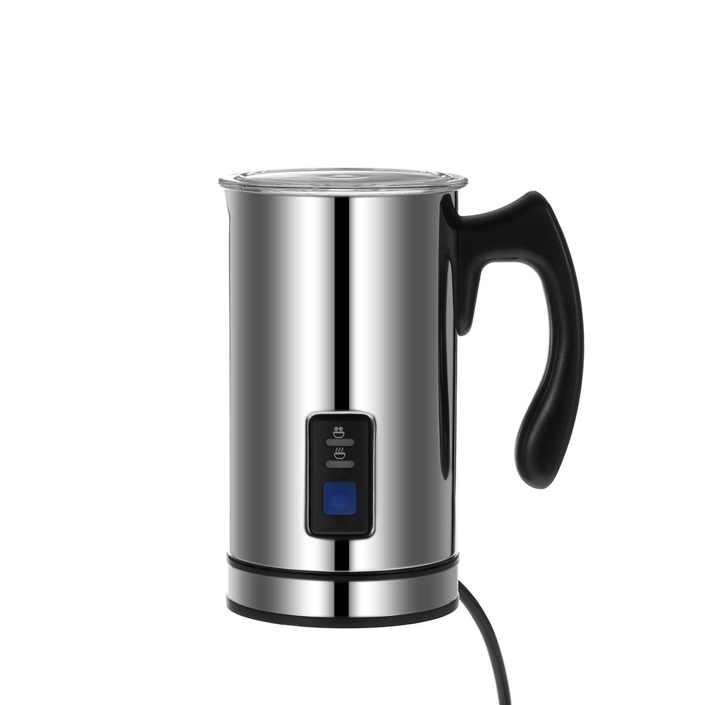 Homgeek Rvs Koffiezetapparaat Automatische Elektrische Melkopschuimer 220 V Foamer Opschuimen Verwarming Melk Warmer Schuim Koffie Pot