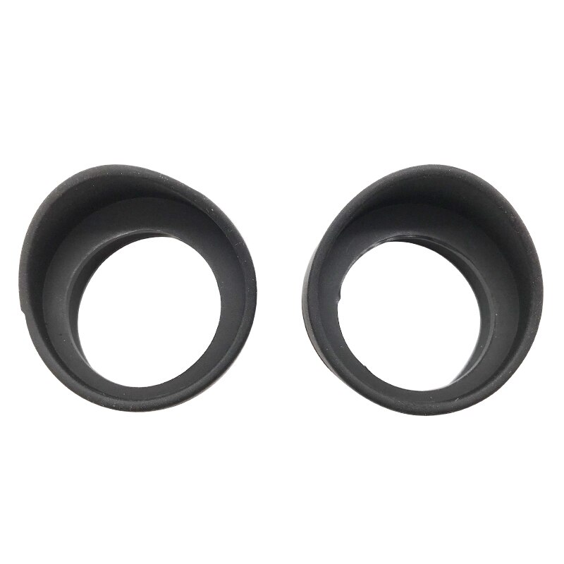 Rubber Eyepiece Eye Cups One Pair Eye Guards Inner Diameter 34 mm for Microscope Binoculars Telescopes Not Foldable Eyecups