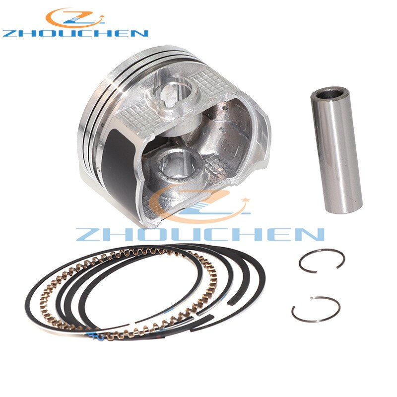 Motorcycle Piston Ring Set 65.5mm With 15mm Pin - Fit For Zongshen Lifan Loncin 250cc CB250 Engine
