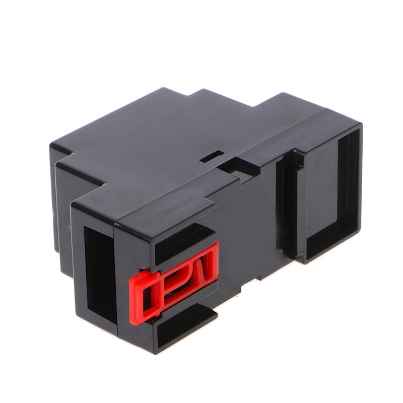 2 Pcs 88x37x59mm Plastic Electronics Box Project Case DIN Rail PLC Junction Box