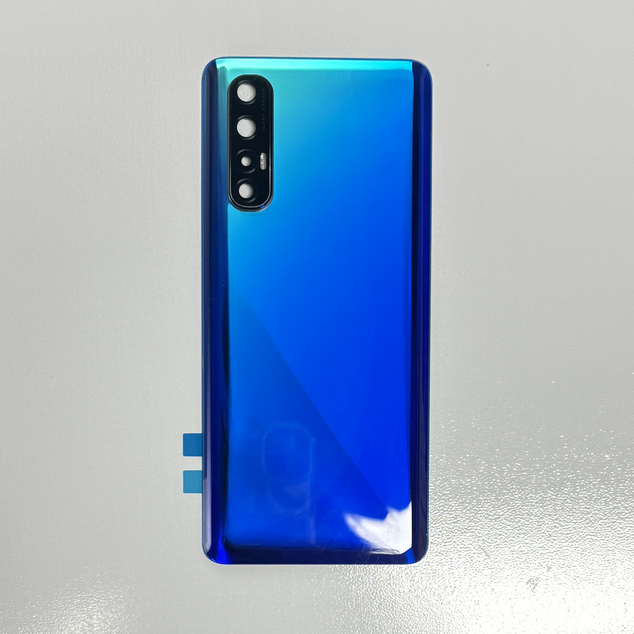 Original Für Oppo Reno3 Pro 5G Zurück Batterie Abdeckung Hinten Tür Gehäuse fall Für OPPO Reno 3Pro PCRM00 PCRT00 CPH2009 Batterie Abdeckung: Lila
