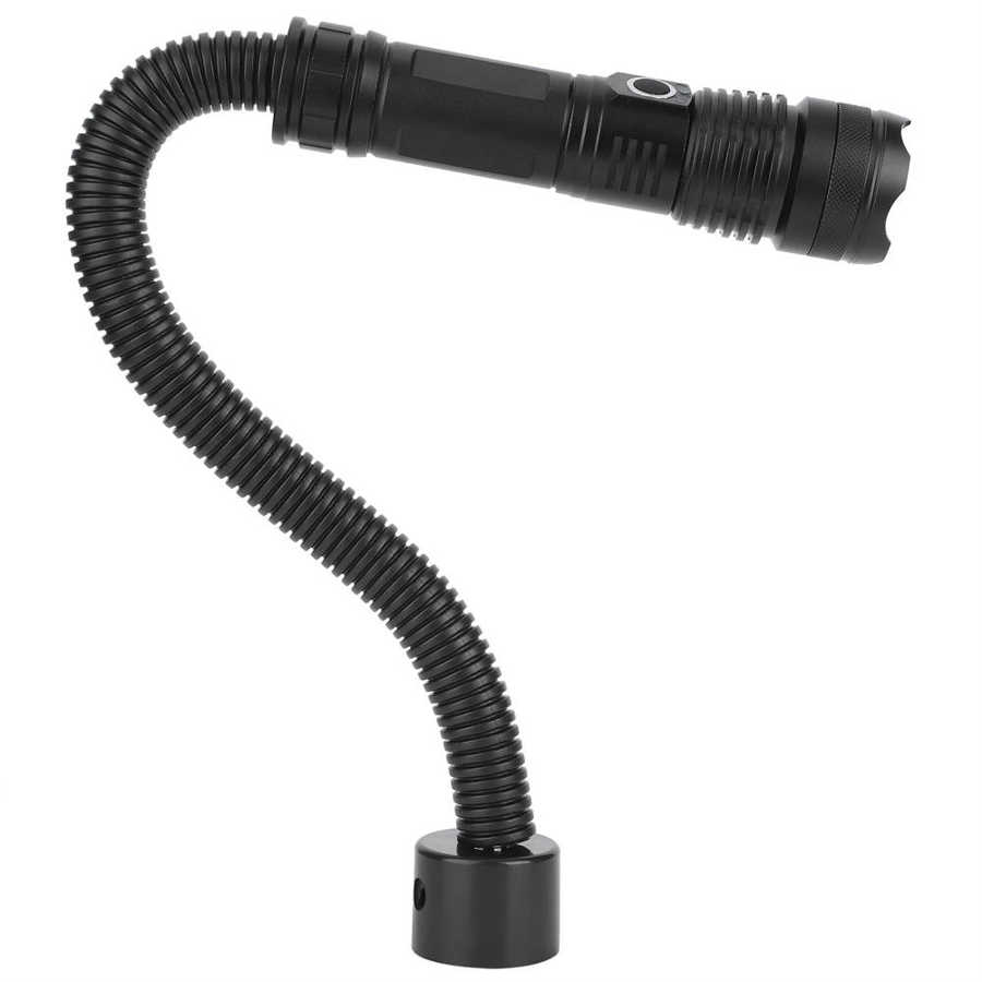 Aluminum LED Sewing Machine Light Portable And Rechargeable Work Light With Magnetic Base Flexible Gooseneck For CNC Lathe Tools