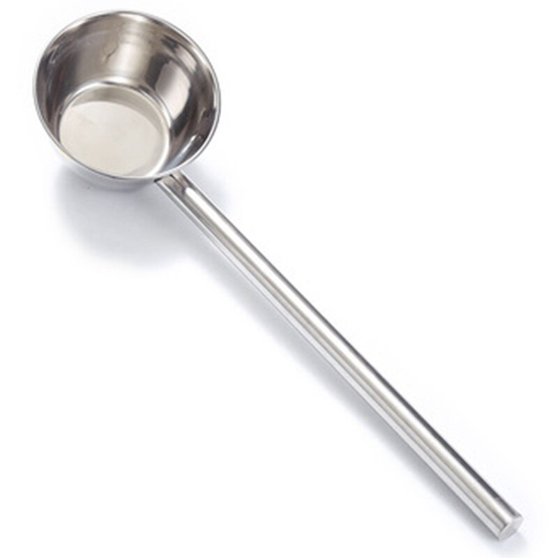 Kitchen Stainless Steel Long-Handled Water Spoon And Soup Spoon Special Chef Tool: Default Title