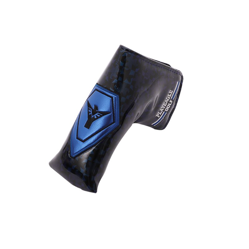 Playeagle golf blad putter överdrag kristall pu läder vattentätt 1pc golf putter skydd skydda golf klubbhuvud