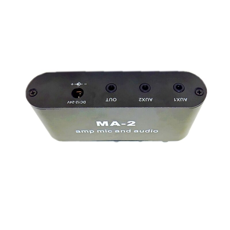 6.5Mm Dynamische Microfoon 3.5Mm Condensator Microfoon Versterker Hoofdtelefoon Versterker Muziek Audio Voorversterker Mengpaneel