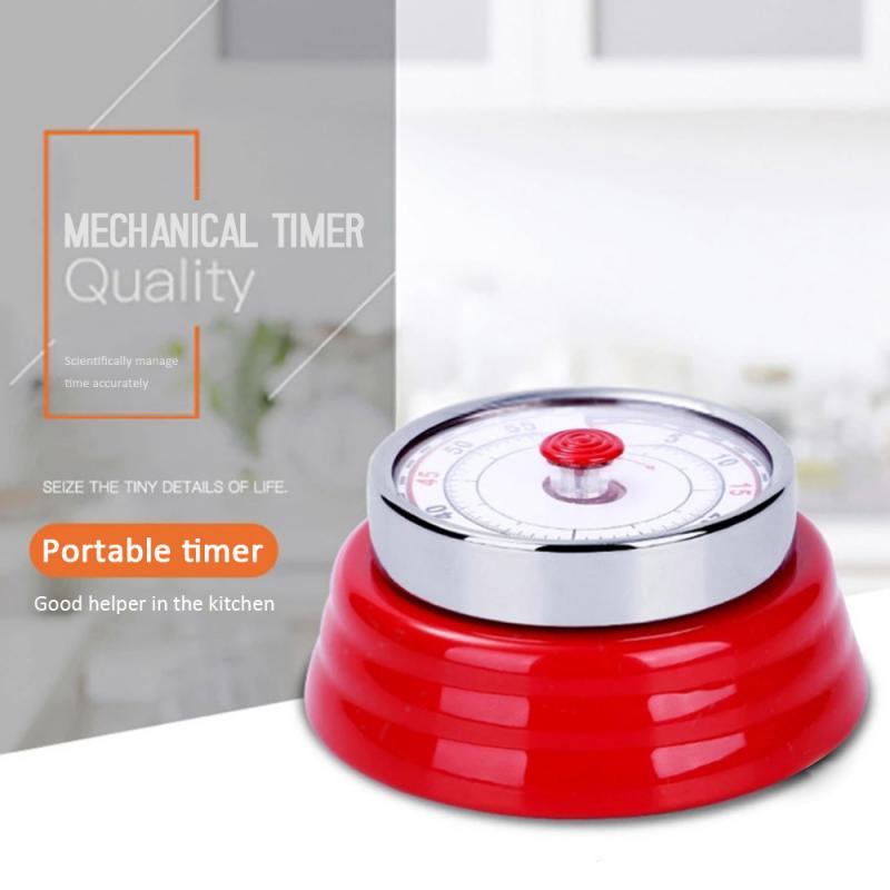 Kitchen Timer Adsorption Refrigerator Roman Dial Mechanical Kitchen Timers Yoga Timer Can Attract Refrigerator With Magnetic