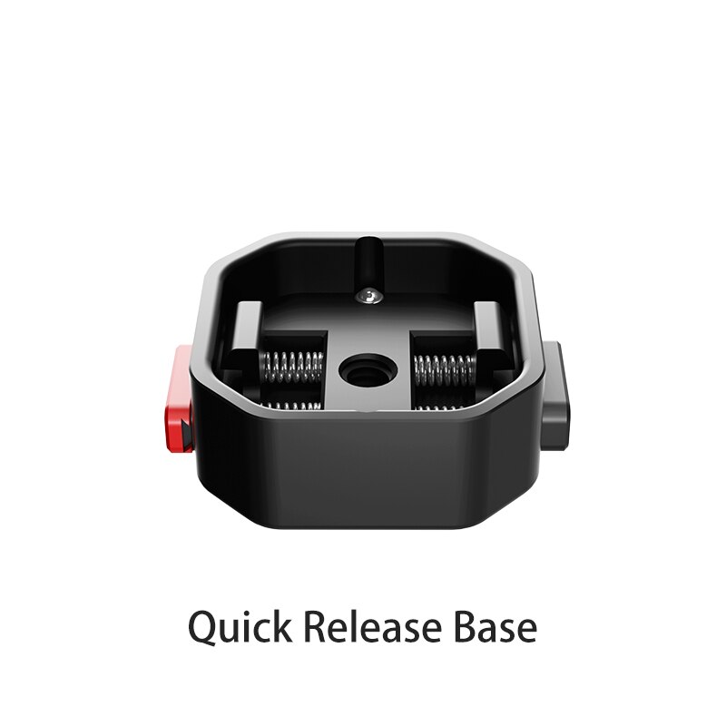 ULANZI Claw Camera Quick Release Mount Slide Lock QR System 1/4 Adapter Compatible for Manfrotto IFOOTAGE Tripod Monopod DSLR: Gold