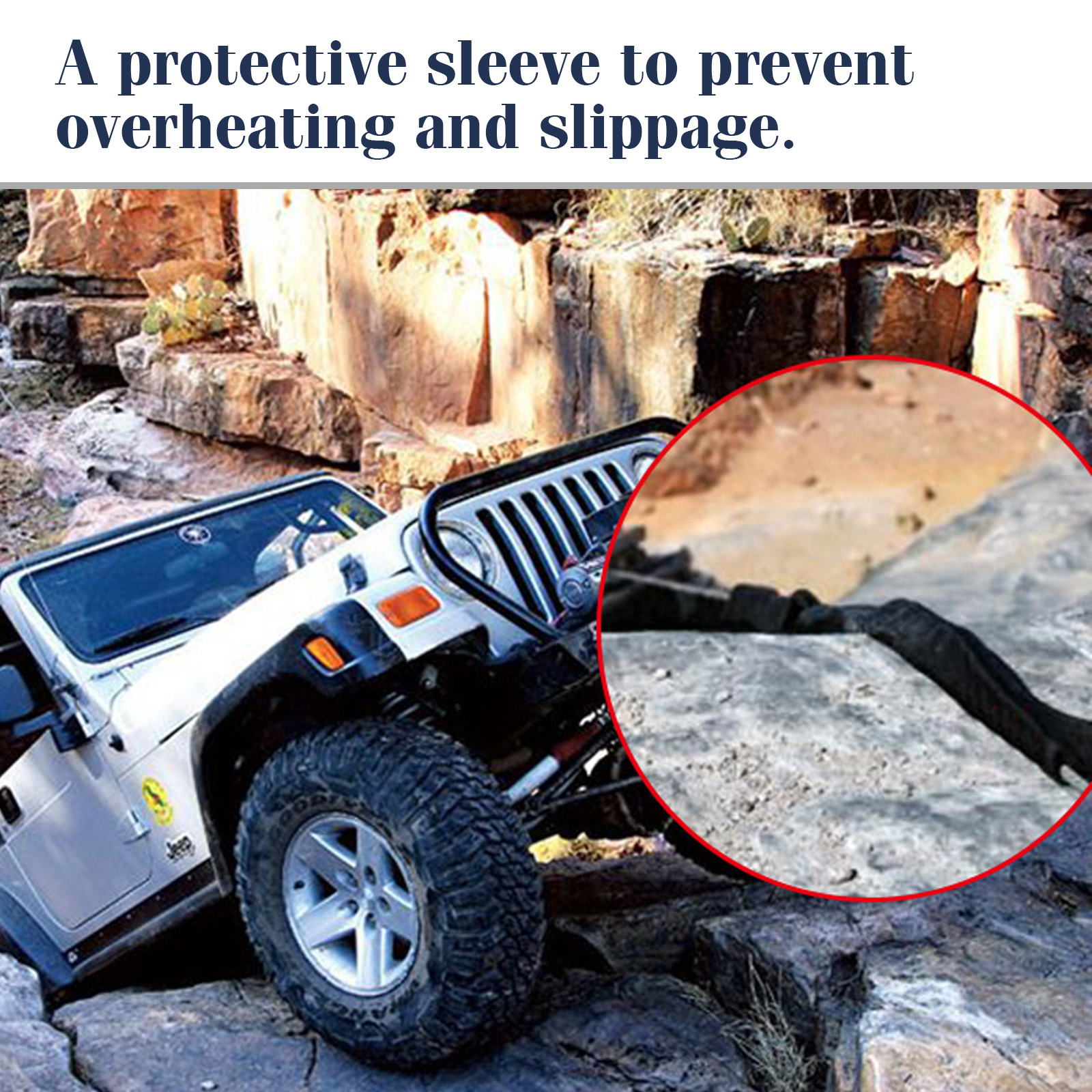 Universele Lier Touwbeschermer Polyester Lier Touw Beschermhoes Zwart voor 3 cm/1.18in Breedte Kabel Lijn (1M)