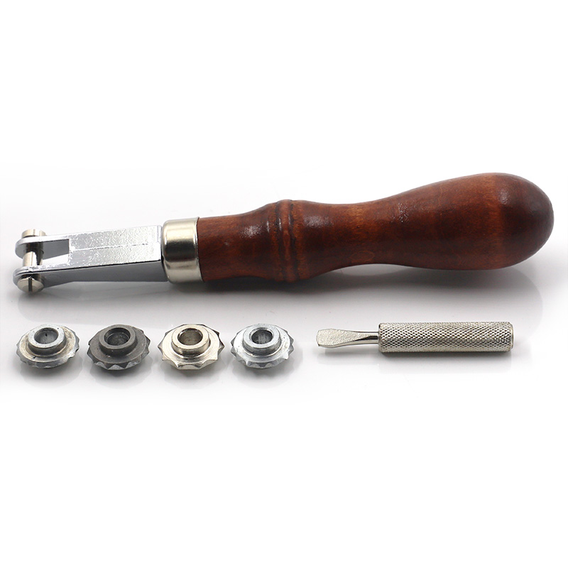 DIY näHenne Rad leder abstand stanzen werkzeug leder stanzen hilfs glasritzrades 3mm 3,5mm 4mm 5mm NäHenne ritzen Rad