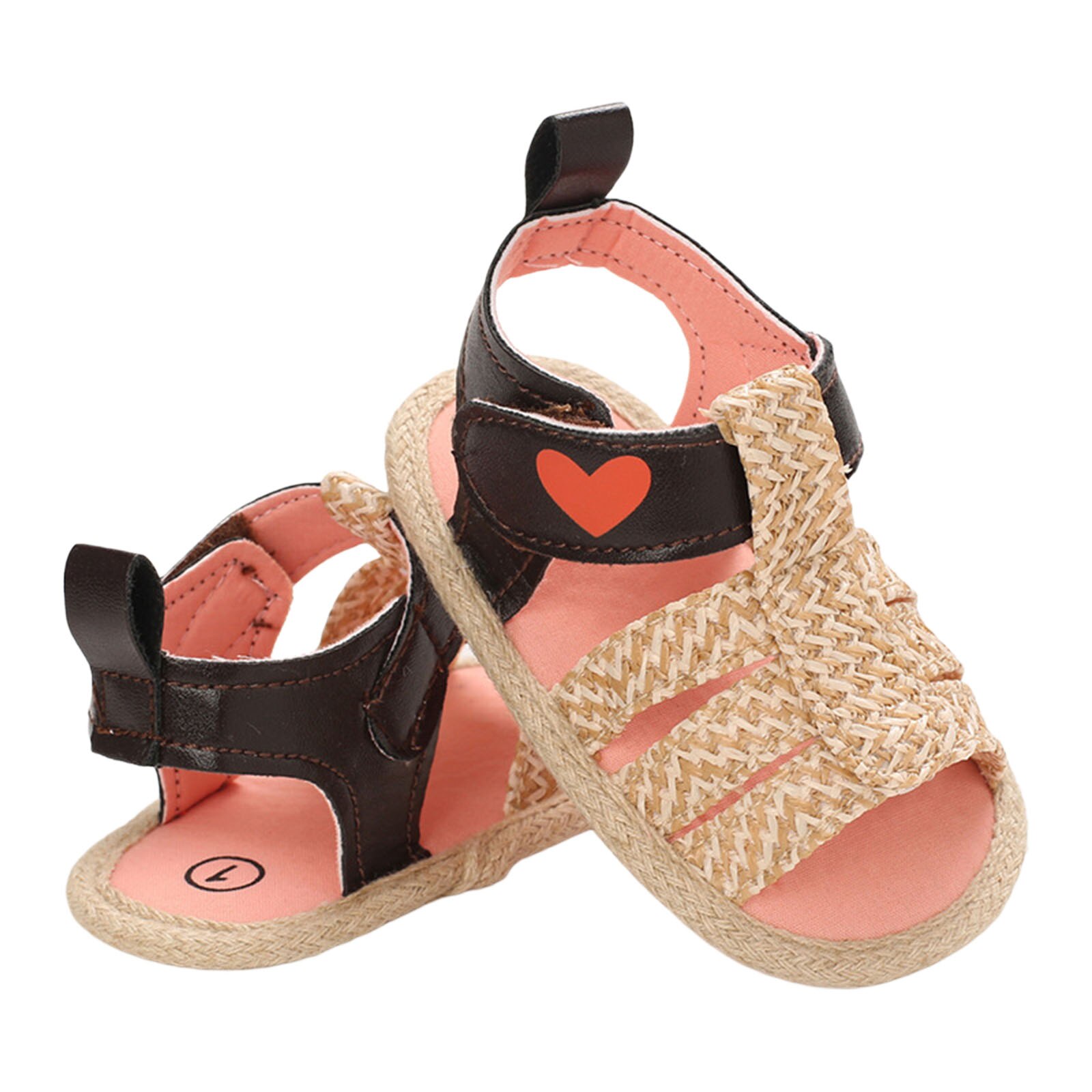 Zomer Ademend Baby Meisjes Sandalen Peuters Leisure Stijl Zachte Tong Breien Prinses Schoenen Antislip Prewalker