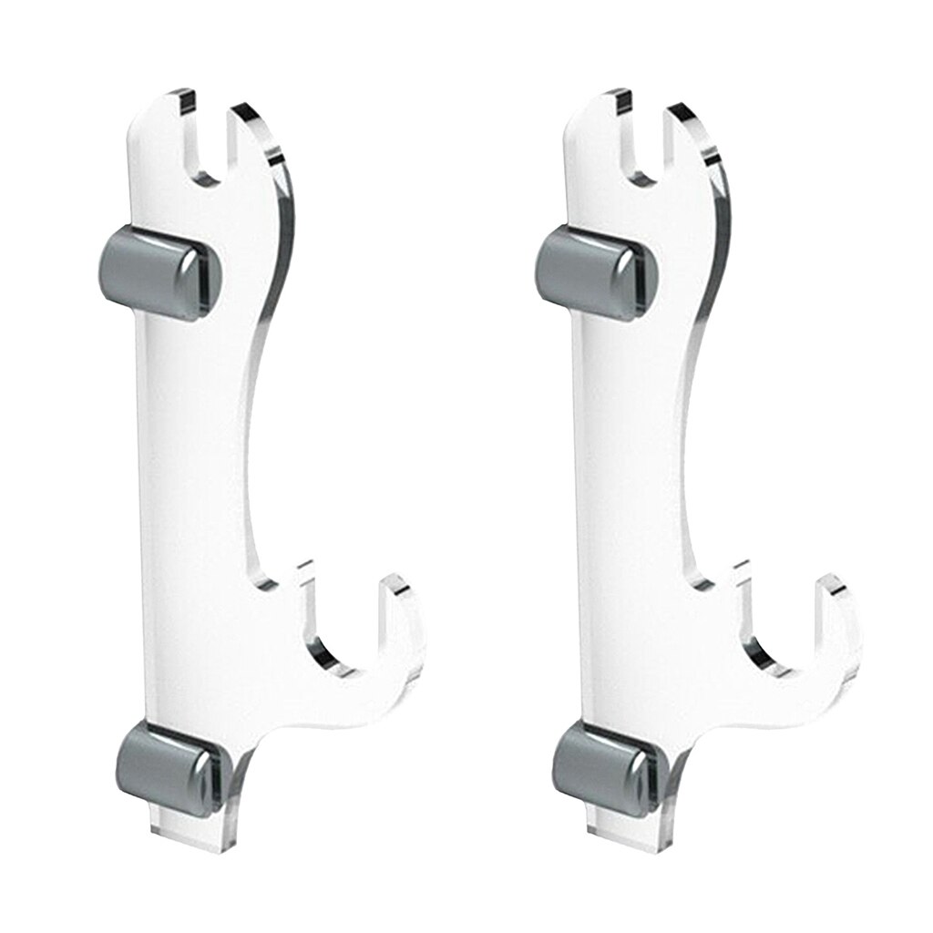 Acrylic Sword Display Rack Sword Wall Mount Sword Wall Rack Sword Holder – No Sword: Clear