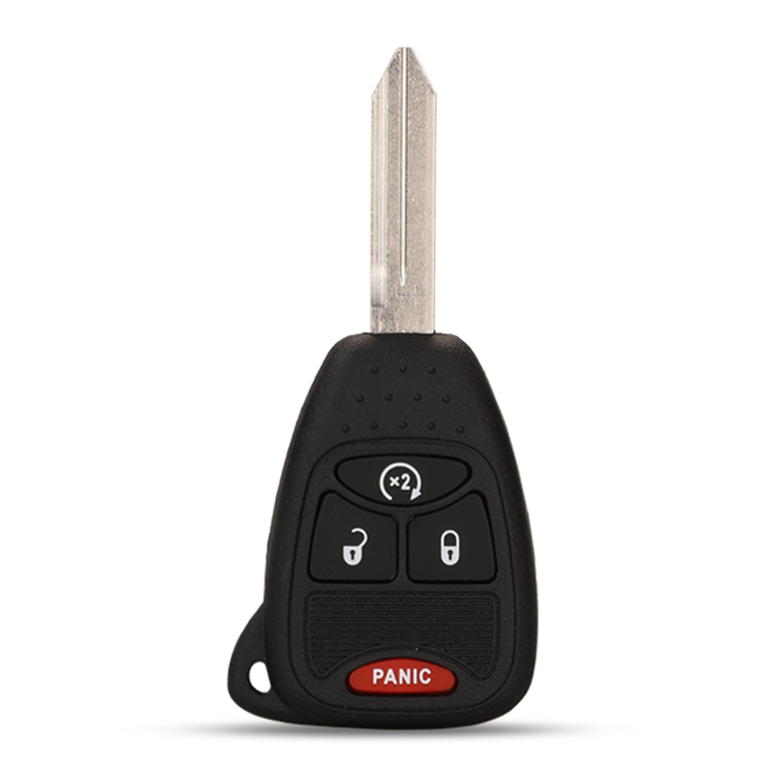 jingyuqin Car Key Shell for Chrysler JEEP DODG 200 Aspen Sebring Compass Liberty Patriot Wrangler Avenger Durango Caliber Nitro: WHITE