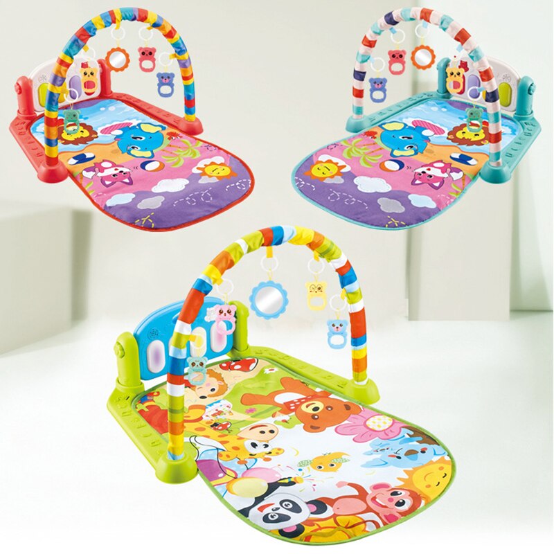 3 Stijlen Baby Muziek Rack Speelkleed Kid Rug Puzzel Tapijt Piano Toetsenbord Baby Speelkleed Vroege Onderwijs Gym Kruipen gamepad Speelgoed