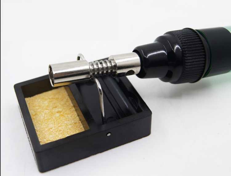 1PCS Welding Soldering Solder Iron Tip Cleaner Cleaning Ball Holder for Butane Gas Pen Shaped Soldering Irons