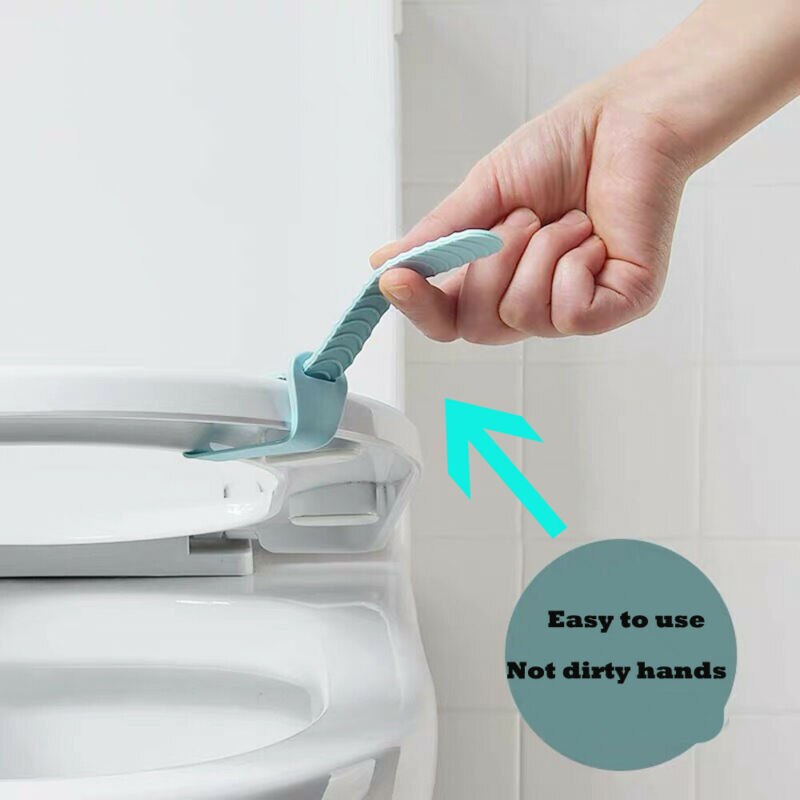 2 stk toilet sæde dæksel løfter låg skål sæde løftehåndtag badeværelse toilet sæde