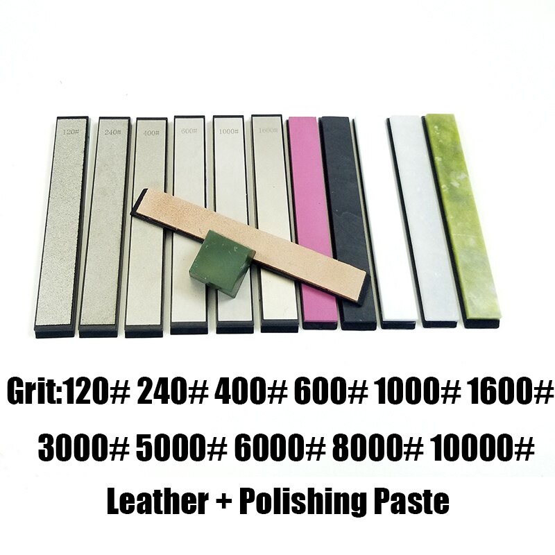 Ruixin pro affûtage pierre aiguiseur de couteau de supérieure dernier portable 360 degrés rotatif pince pointe diamant: 13 pieces